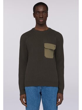 Trussardi Trussardi Kardigan M0278000029N035 Zielony Regular Fit