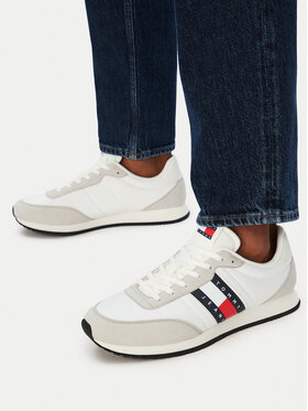 Tommy Jeans Tommy Jeans Sneakers Tjm Classic Runner EM0EM01709 Bianco