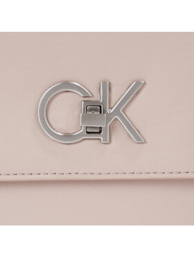 Calvin Klein Ročna Torba Re-Lock Crossbody W/Flap Sm K60K610770 Siva