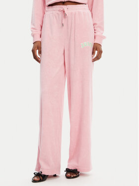 Juicy Couture Juicy Couture Спортивні штани Regan JCWBJ125335 Рожевий Wide Leg