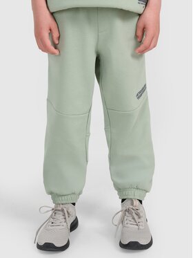 4F 4F Pantaloni da tuta 4FJRAW25TTROM1605-44S Verde Regular Fit