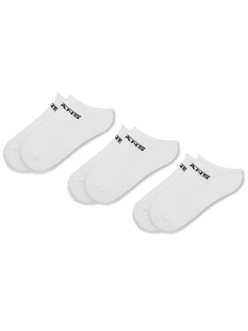 Vans Vans Set di 3 paia di calzini corti da donna Classic Kick VN000XNRWHT Bianco