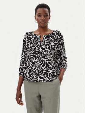 Olsen Olsen Bluse 11105072 Schwarz Regular Fit