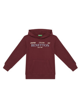 United Colors Of Benetton United Colors Of Benetton Pulóver 3J68C204V Bordó Regular Fit