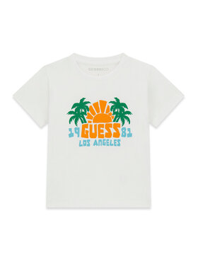 Guess Guess T-Shirt N6GI09 K8HM4 Λευκό Regular Fit