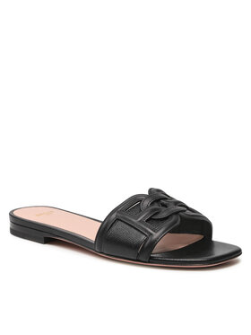 Bally Bally Šlepetės Peoni Flat 6239494 Juoda