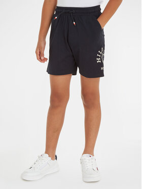 Tommy Hilfiger Tommy Hilfiger Αθλητικό σορτς Monogram Wreath KB0KB09002 M Σκούρο μπλε Regular Fit