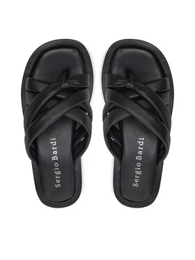 Sergio Bardi Sergio Bardi Flip-flops DELL-CHV-AC-01SB Fekete