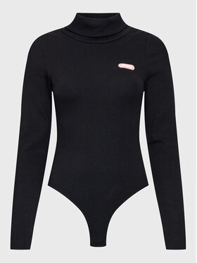 PROSTO. PROSTO. Body KLASYK Necky 2123 Černá Slim Fit
