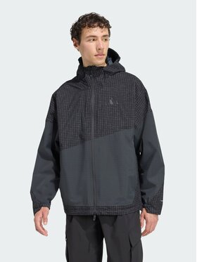 adidas adidas Kurtka outdoor 162933 Czarny Loose Fit