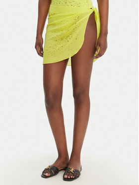 Guess Guess Φούστα mini E6GZ15 WO080 Κίτρινο Regular Fit