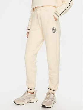 Guess Guess Sportinės kelnės Nia V4BB06 KCHU1 Smėlio Regular Fit