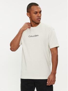Calvin Klein Calvin Klein T-krekls Hero K10K111346 Écru Regular Fit