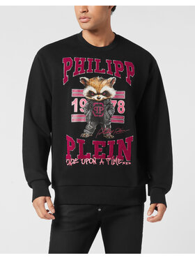 PHILIPP PLEIN PHILIPP PLEIN Felpa 25969 Nero Regular Fit