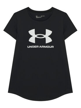 Under Armour Under Armour Póló Ua Sportstyle Logo Ss 1361182 Fekete Loose Fit