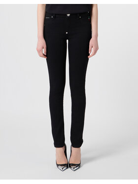 PHILIPP PLEIN PHILIPP PLEIN Džegínsy 31207 Čierna Jegging Fit
