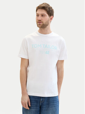 Tom Tailor Tom Tailor Tricou 1041871 Alb Regular Fit