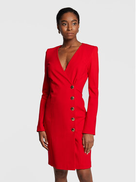 Luisa Spagnoli Luisa Spagnoli Vsakodnevna obleka Grady 539282 Rdeča Regular Fit