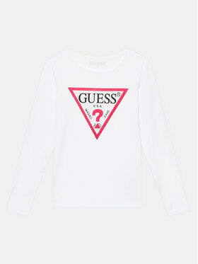Guess Guess Blúzka J2YI50 K6YW1 Biela Regular Fit
