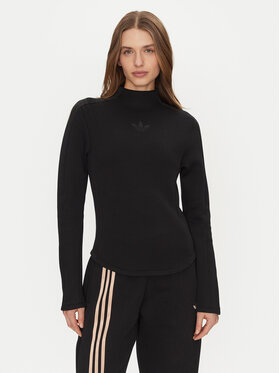 adidas adidas Μπλουζάκι Structured Interlock JJ0937 Μαύρο Slim Fit