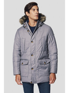 Lancerto Lancerto Kurtka zimowa Viborg KU097224000006 Szary Regular Fit
