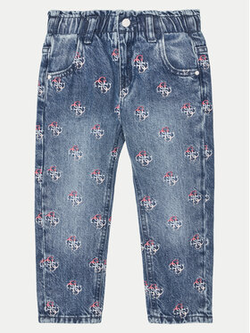 Guess Guess Džínsy K5RA04 D45E0 Modrá Regular Fit