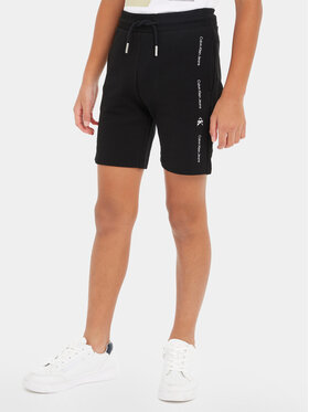 Calvin Klein Jeans Calvin Klein Jeans Спортивні шорти Minimalistic IB0IB02061 Чорний Regular Fit