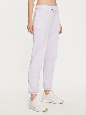 Under Armour Under Armour Sportinės kelnės Ua Rival 1382735 Violetinė Loose Fit