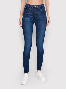Calvin Klein Jeans Calvin Klein Jeans Džínsy J20J219332 Tmavomodrá Super Skinny Fit