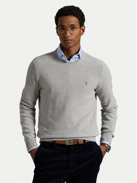 Polo Ralph Lauren Polo Ralph Lauren Sweter 710918163002 Szary Regular Fit