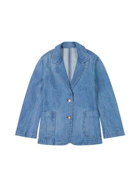 Wrangler Wrangler Marynarka 112362586 BLAZER Niebieski Regular Fit