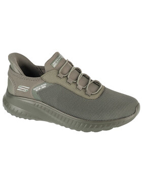 Skechers Skechers Sneakersy Skechers Slip-Ins: Bobs Squad Chaos - Tough Walk Zielony