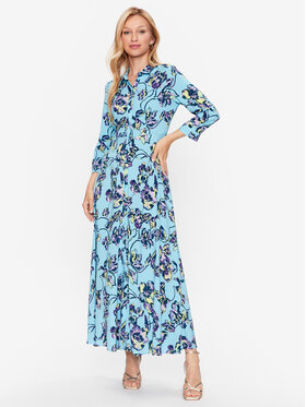 YAS YAS Hemdkleid Savanna 26022663 Blau Loose Fit