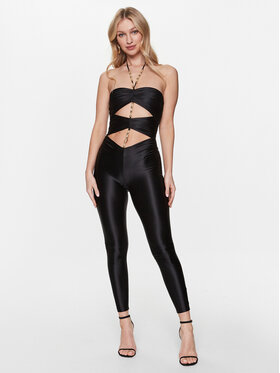 Elisabetta Franchi Elisabetta Franchi Overal TU-036-32E2-V360 Černá Slim Fit