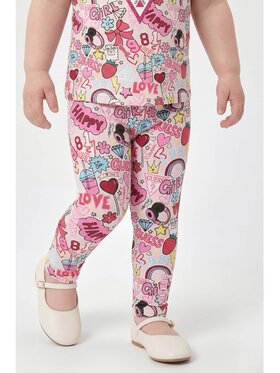 Guess Kids Guess Kids Spodnie materiałowe 183725 Kolorowy Regular Fit