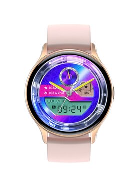 Rubicon Rubicon Smartwatch SMARUB241 Różowe złoto