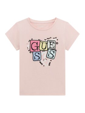 Guess Kids Guess Kids Top 176669 Różowy Classic Fit