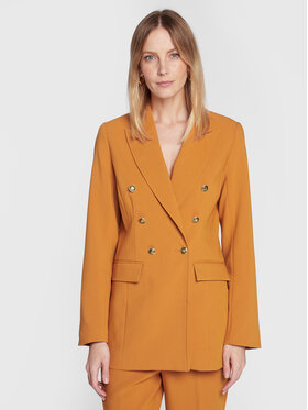 b.young b.young Sakko Velva 20812135 Orange Regular Fit