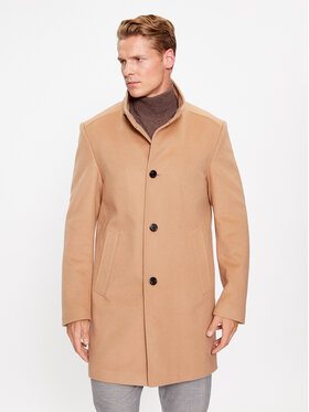 JOOP! JOOP! Palton de lână 30037689 Maro Regular Fit