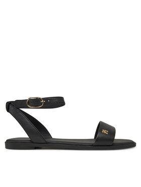 Tommy Hilfiger Tommy Hilfiger Σανδάλια Ankle Strap Leather Sandal FW0FW08422 Μαύρο