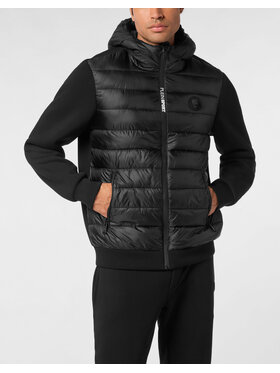 Plein Sport Plein Sport Kurtka puchowa 24007 Czarny Regular Fit