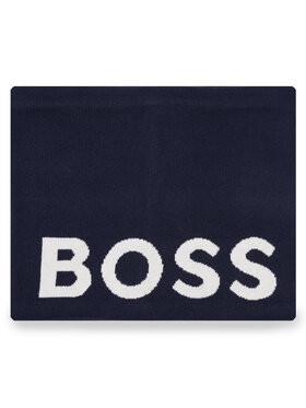 Boss Boss Fular tip guler J21265 D Bleumarin