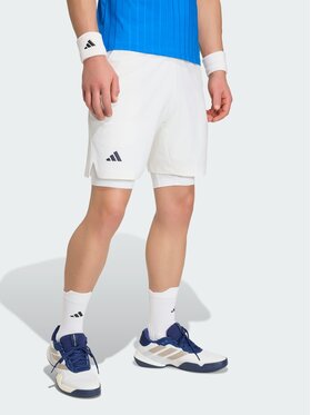 adidas adidas Szorty tenisowe 161758 Biały Regular Fit