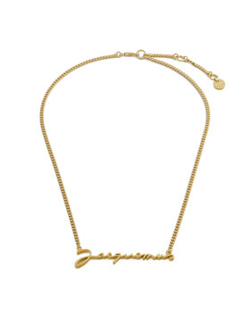 JACQUEMUS JACQUEMUS Колие 223JW333-5845 Златист