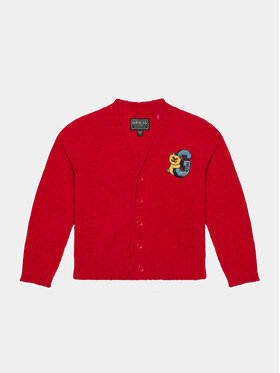 Guess Guess Maglione N3BR02 Z39O0 Rosso Regular Fit