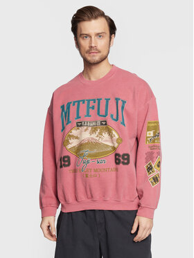 BDG Urban Outfitters Džemperis 76134980 Raudona Relaxed Fit