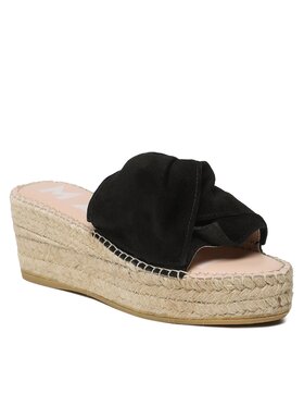 Manebi Manebi Еспадрили Platforms With Knot K 1.0 WK Черен