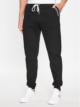 Tommy Hilfiger Tommy Hilfiger Teplákové nohavice UM0UM03097 Čierna Regular Fit