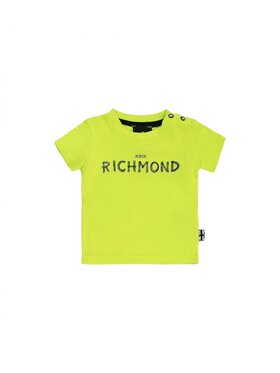 John Richmond John Richmond T-Shirt rip24093ts_sw Zielony Regular Fit
