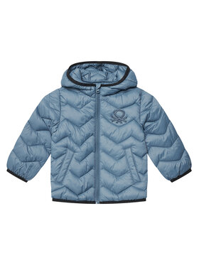 United Colors Of Benetton United Colors Of Benetton Geacă 2TWDGN02V Albastru Regular Fit